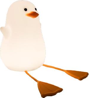 Bekijk leuke cadeautip : Lazy Duck - Eend Nachtlampje - Dimbaar